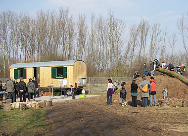 Waldkindergarten in Aktion